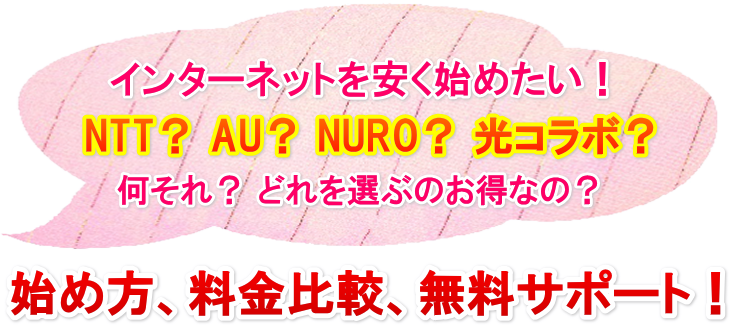 電話番号の取得、インターネットの導入、見直しならLook 光回線